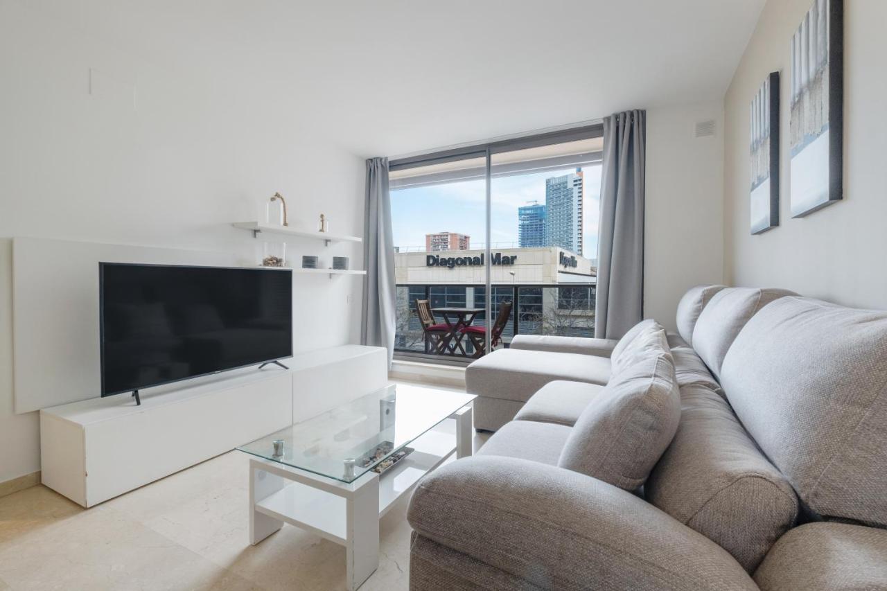 Rent Top Apartments Beach-Diagonal Mar Barcelone Chambre photo